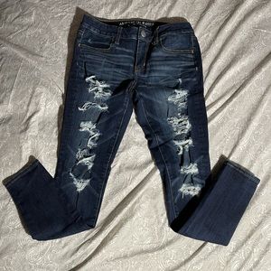 American Eagle Distressed Jeggings
